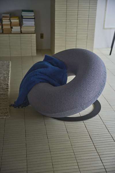 ソファー ラウンジチェア 幅97×奥行91×高さ65cm ローソファー フロアソファー スチール
