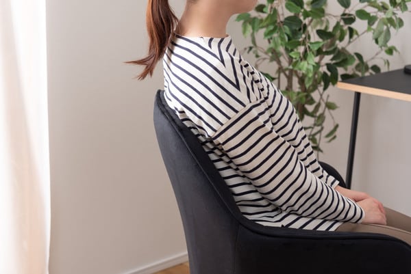 ダイニングチェア 幅55×奥行58×高さ84.5cm ダイニング家具 ブラック グレー スチール
