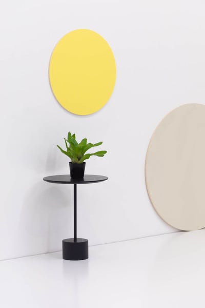 サイドテーブル 幅40×奥行40×高さ50cm 幅40cm 完成品 組立不要 ブラック ナチュラル