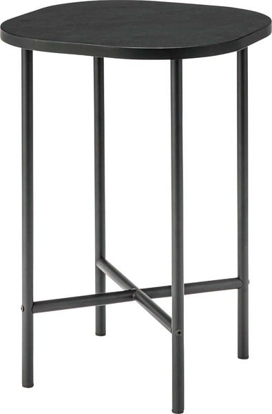 サイドテーブル 幅40×奥行40×高さ56.5cm ベージュ ブラック 全2色 スチール
