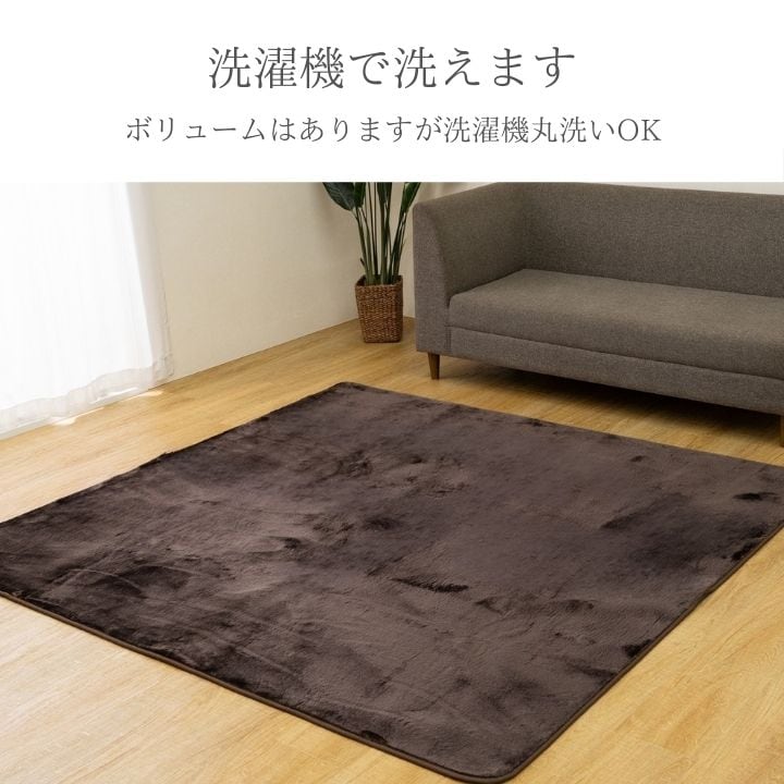 ラグ cpウェンデル 2畳 BE 185×185cm ラグマット カーペット 絨毯