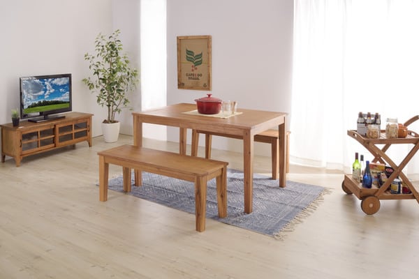 アルンダ ダイニングテーブル 幅180×奥行85×高さ72cm ダイニング家具 ダイニングセット