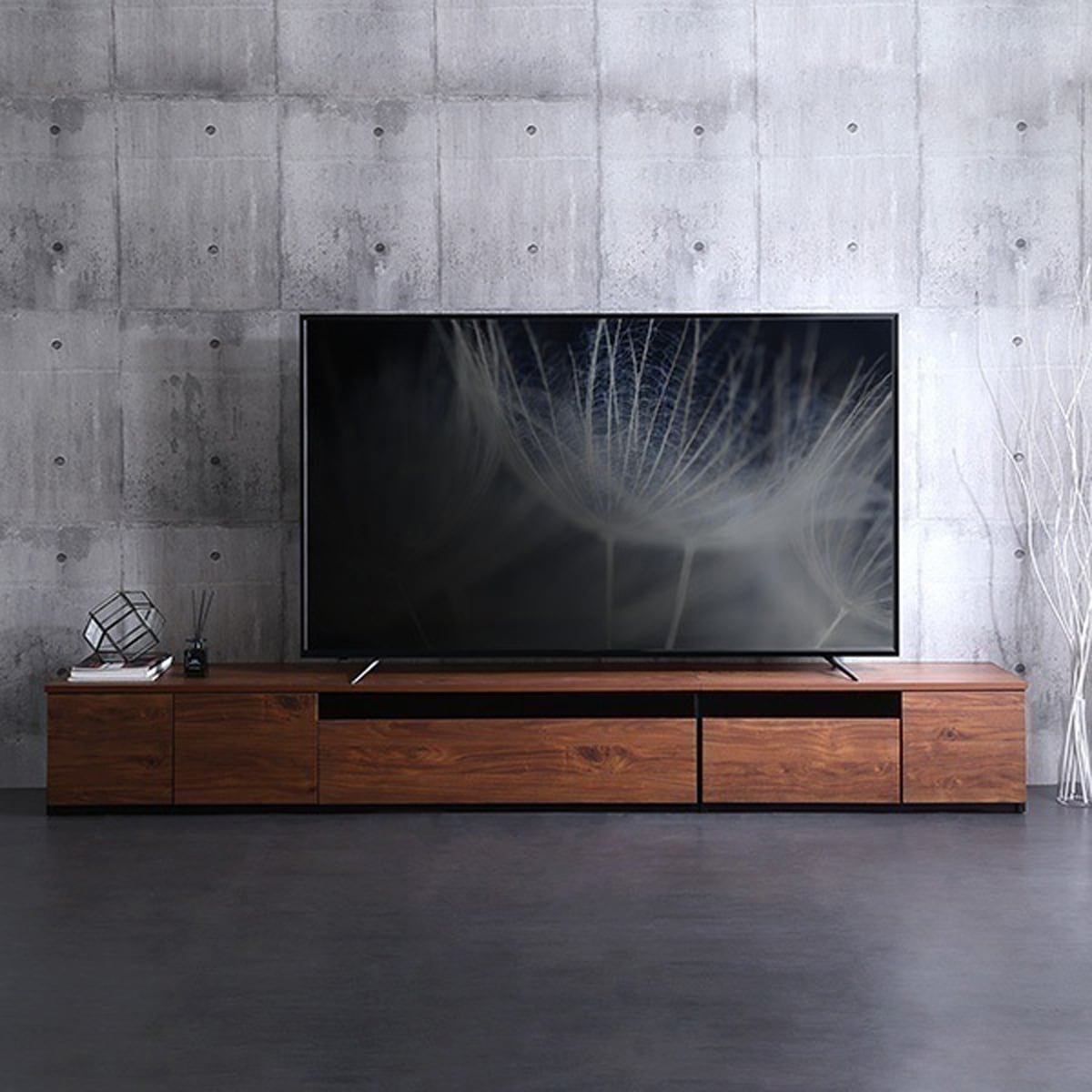日本製 テレビ台 テレビボード 270cm幅 ローボード 国産 TV台 TVボード テレビラック