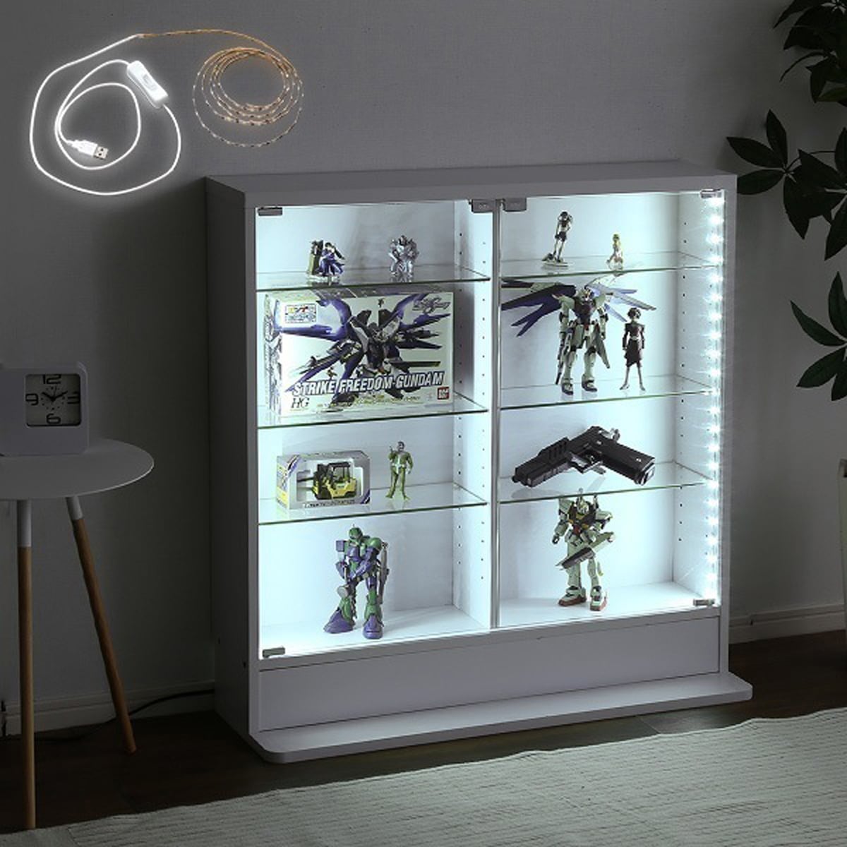 コレクションラック専用LEDテープライトUSBタイプ インテリア LEDライト ライト 照明器具