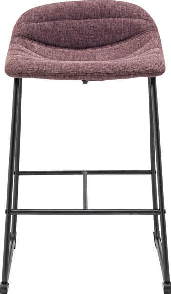 ダイニングチェア カウンターチェア 幅48.5×奥行50×高さ77.5cm ダイニング家具 パープル スチール