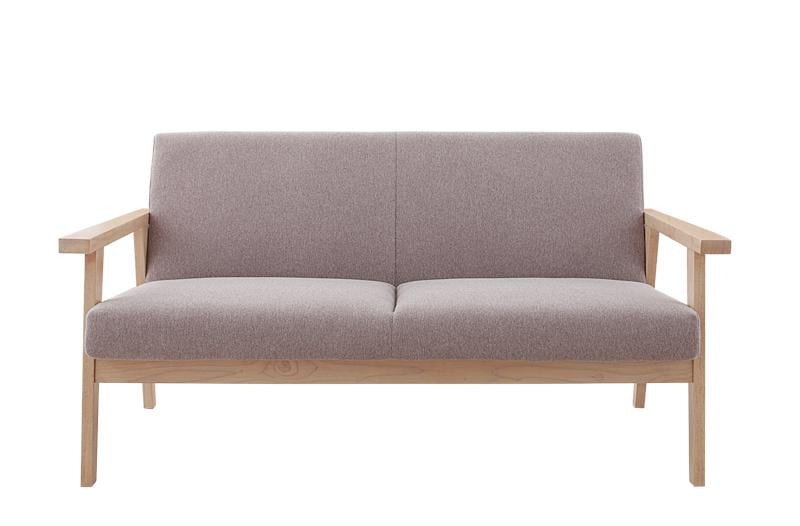ソファー 木肘北欧ソファ Herttoniemi ヘルトニエミ 1P ローソファー