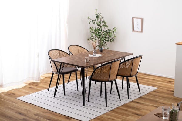 ダイニングテーブル 幅105×奥行105×高さ72cm ダイニング家具 幅105cm 高さ72cm