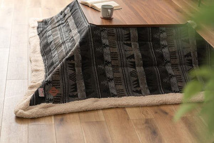 薄掛コタツ布団 正方形 完成品 W190×D190 グレー