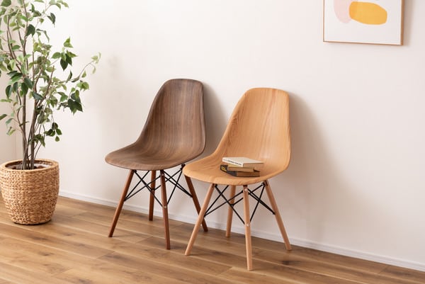 ダイニングチェア チェア 幅46×奥行55×高さ81cm ダイニング家具 オーク ウォールナット