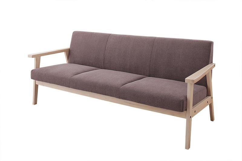 ソファー 木肘北欧ソファ Herttoniemi ヘルトニエミ 1P ローソファー
