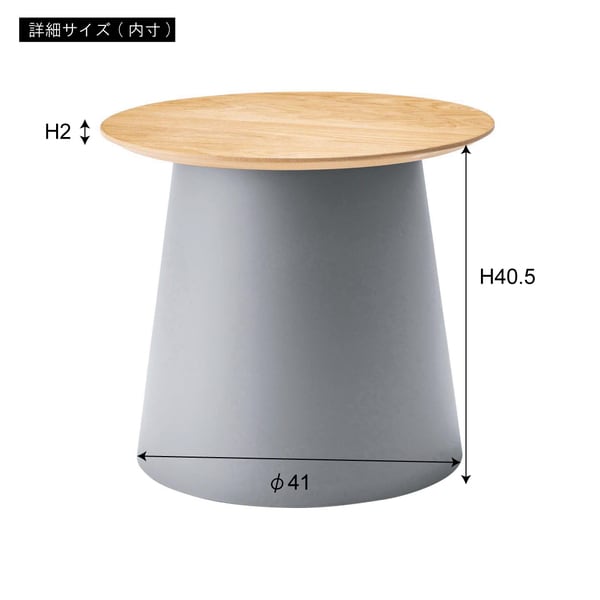 ラウンドテーブル S 幅49×奥行49×高さ42.5cm テーブル ローテーブル センターテーブル