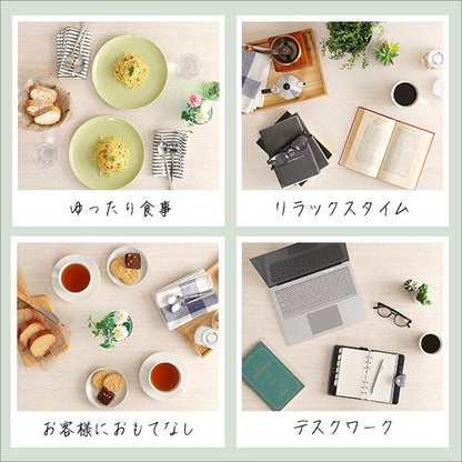 さわやかな オシャレテーブル 75cm幅 スチール