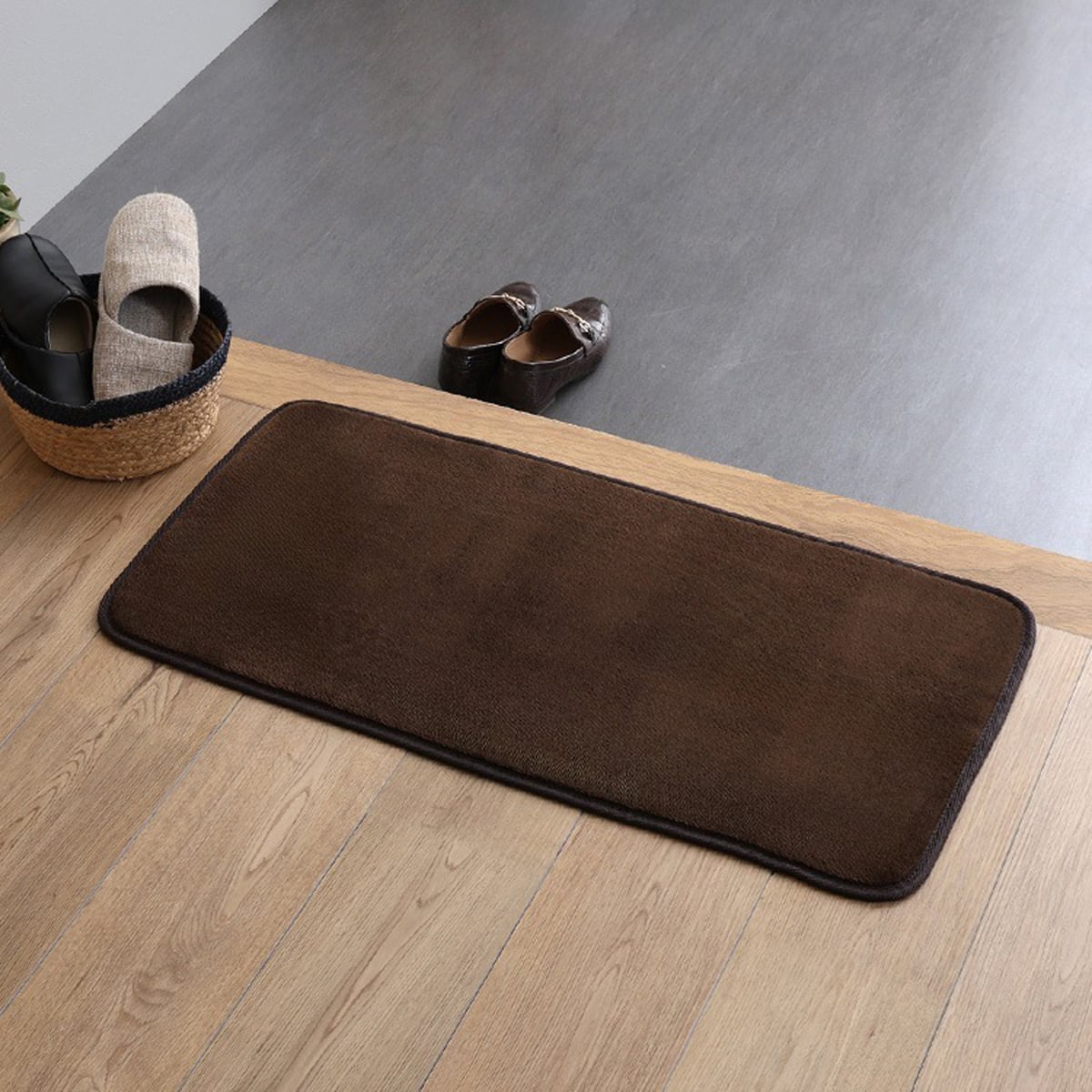 ラグ 洗える玄関マット 45×90cm 玄関マット キッチンマット 洗える カーペット 絨毯 マット