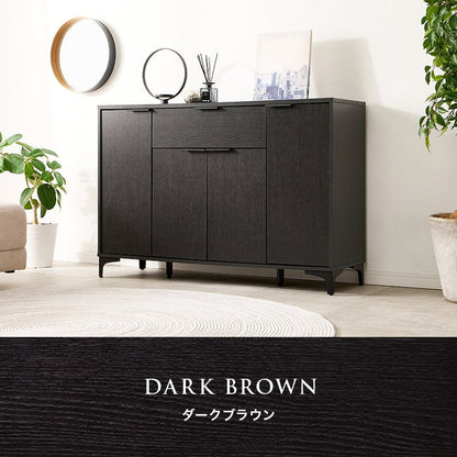 キャビネット (約)幅120×奥行40×高さ82cm 全2色