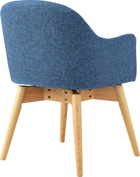 ダイニングチェア カラメリ 回転式チェア 幅50×奥行55×高さ73cm ダイニング家具 北欧 椅子