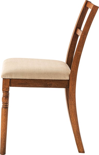 ダイニングチェア 幅46.5×奥行55.5×高さ85cm ダイニング家具 ブラウン グレー 長方形