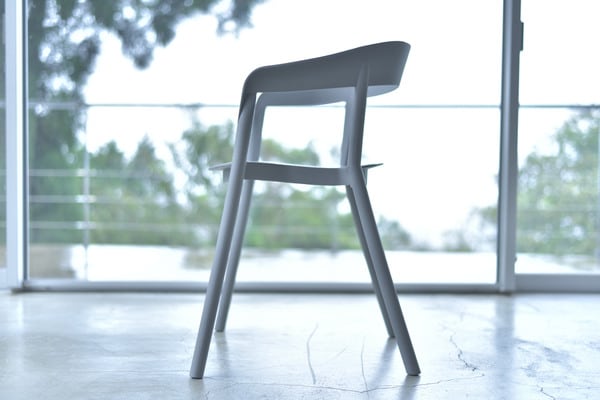ダイニングチェア アームチェア 幅57×奥行51.5×高さ76cm ダイニング家具 完成品 スタッキング