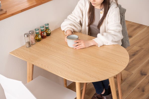ダイニングテーブル 幅10×奥行33.5×高さ32cm ダイニング家具 2人掛け 4人掛け 二人掛け