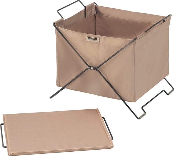 ストレージ フォールディングバスケット 幅42×奥行34×高さ35cm リビング収納 キング 完成品