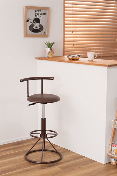 ダイニングチェア キリク キッチンハイチェア 幅41×奥行44×高さ74cm ダイニング家具 チェア