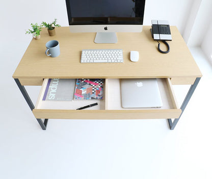 デスク Simple Desk ワークデスク パソコンデスク 学習机 勉強机 平机 幅120×奥行60cm スチール