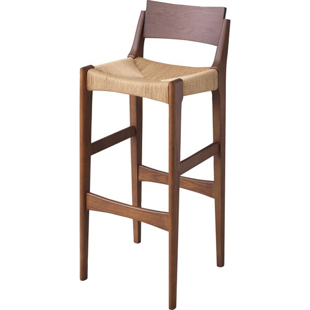 ダイニングチェア ペーパーコードハイチェア 幅36×奥行41×高さ90cm ダイニング家具 完成品