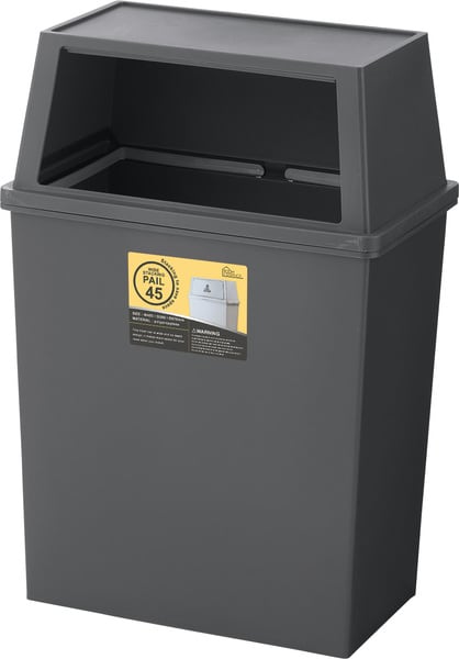 ダストボックス スタッキングペール45L ワイド 幅45×奥行28×高さ67cm 日用品 キング