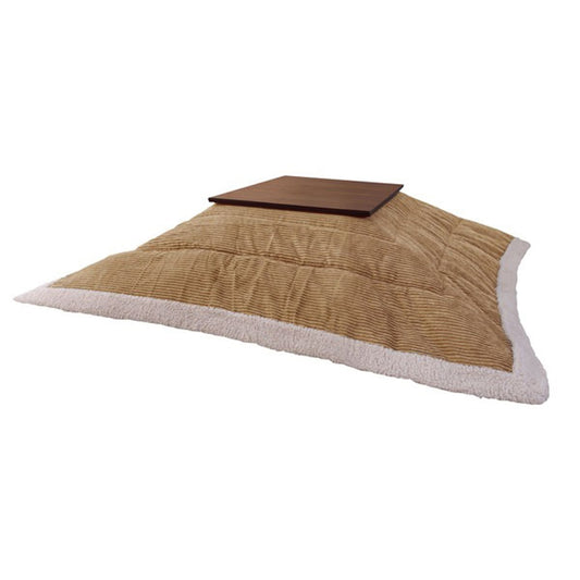 薄掛コタツ布団 正方形 こたつ こたつテーブル こたつセット コタツ 完成品 組立不要 ベージュ