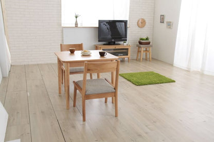モタ ダイニングチェア 幅48×奥行55×高さ70cm ダイニング家具 完成品 グリーン 天然木