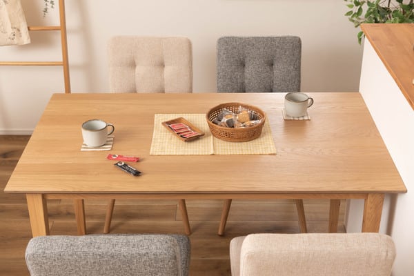 ダイニングテーブル 幅150×奥行80×高さ72cm ダイニング家具 幅135cm 4人掛け 4P