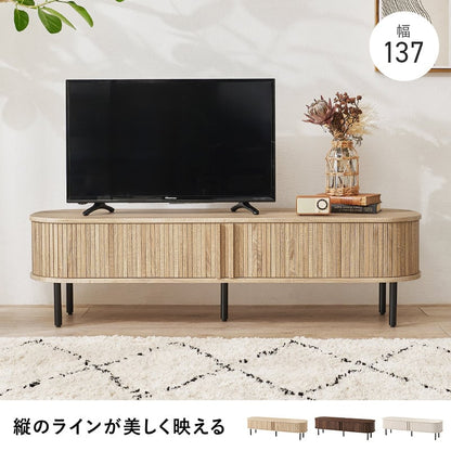 日用品・雑貨 TVボード (約)幅137×奥行40.5×高さ38.5cm 全2色