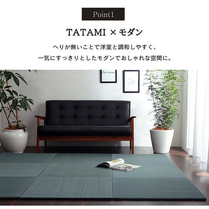 置き畳 美畳 半畳 GN 70X70 70×70cm ラグマット カーペット ラグ 絨毯 抗菌 消臭