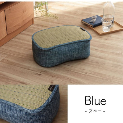クリア スマホクッション BL 30X40 30×40×15cm 日用品 抗菌 ブルー オレンジ