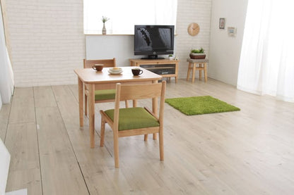 モタ ダイニングチェア 幅48×奥行55×高さ70cm ダイニング家具 完成品 組立不要 グリーン