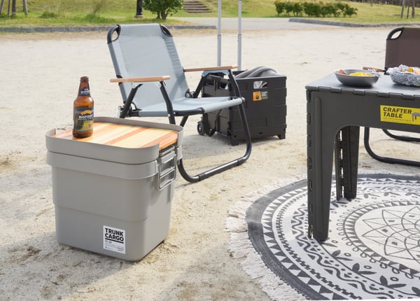 アウトドア トランクカーゴ テーブルトップ 幅57×奥行38×高さ0.9cm リビングテーブル 天板