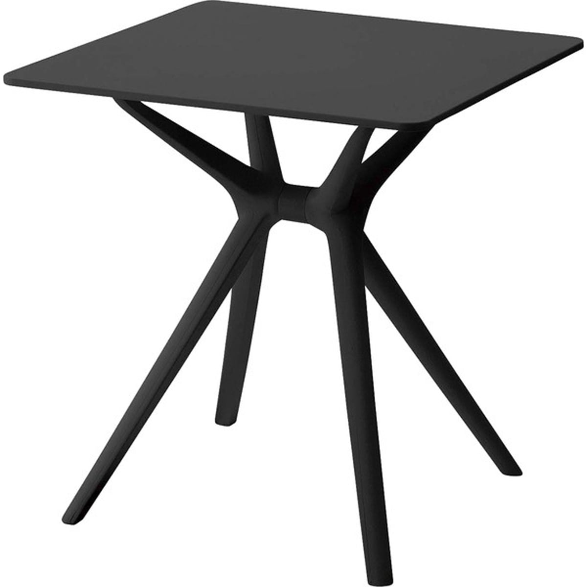 ダイニングテーブル テーブル 幅70×奥行70×高さ73cm ダイニング家具 ブラック ホワイト