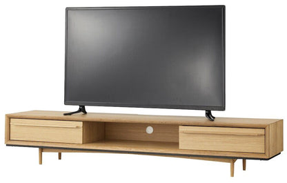 ティモ TVボード180 幅180×奥行41×高さ33cm テレビ台 ローボード 全3色 天然木