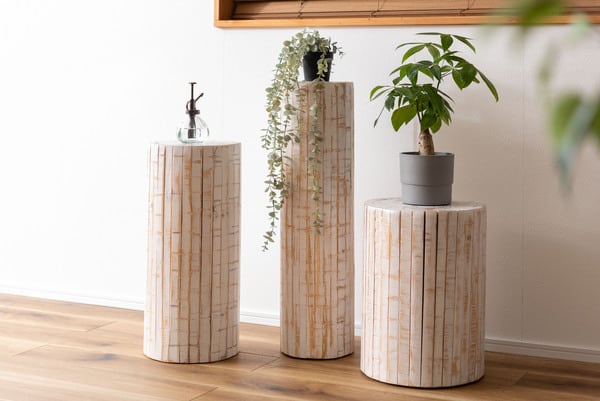 ガーデン & リゾート グリーンベース 幅25×奥行25×高さ53cm エクステリア 完成品 ベース