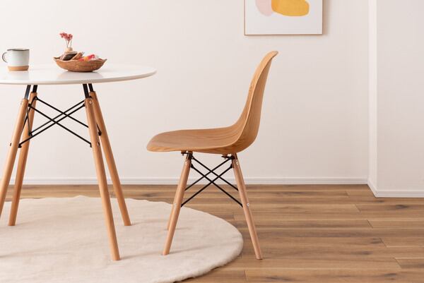 ダイニングチェア 幅46×奥行55×高さ81cm ダイニング家具 オーク ウォールナット 天然木