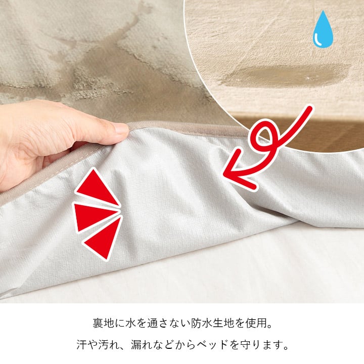 敷パッド スーミー シングル GBE 100X205 100×205cm 日用品 撥水 寝具
