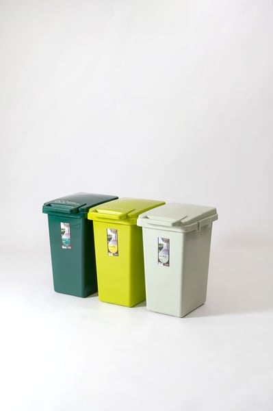 ダストボックス コンテナスタイル 45J 幅34.1×奥行45.9×高さ57.5cm 日用品 完成品