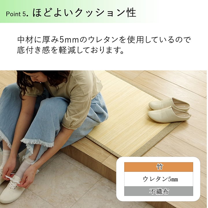 玄関マット NSプレーン BR 60X90 60×90cm ラグマット カーペット ラグ 絨毯