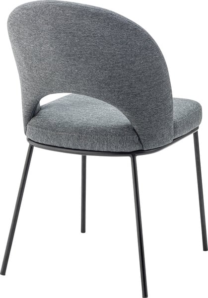 ダイニングチェア チェア 幅46×奥行56×高さ81cm ダイニング家具 ダークグレー ライトグレー