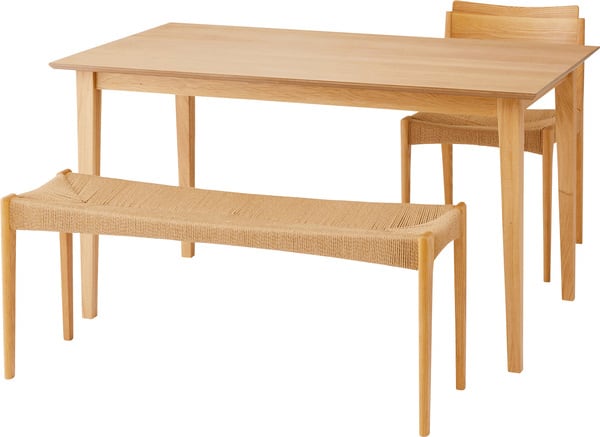 ダイニングテーブル 幅135×奥行80×高さ72cm ダイニング家具 幅135cm 4人掛け 4P