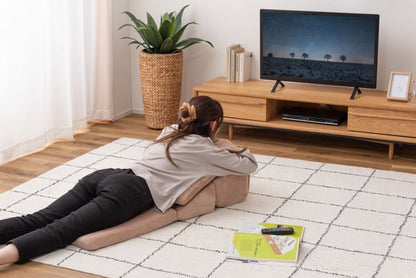 フロアチェア TV枕座布団付M 幅40×奥行48×高さ27cm ダイニングチェア 回転チェア