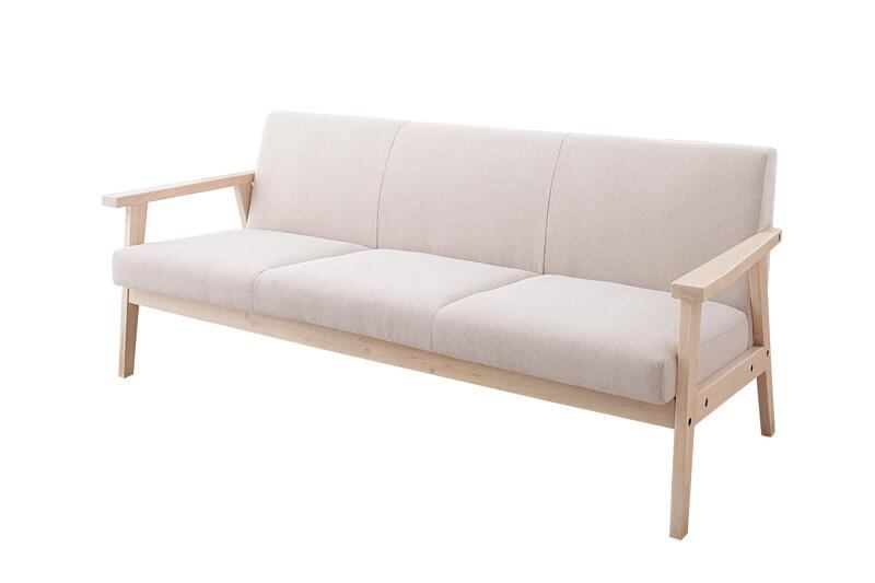 ソファー 木肘北欧ソファ Herttoniemi ヘルトニエミ 1P ローソファー