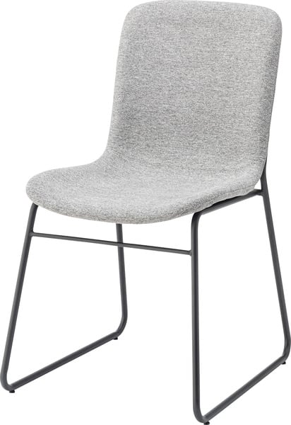 ダイニングチェア チェア 幅49×奥行57×高さ84cm ダイニング家具 ダークグレー ライトグレー