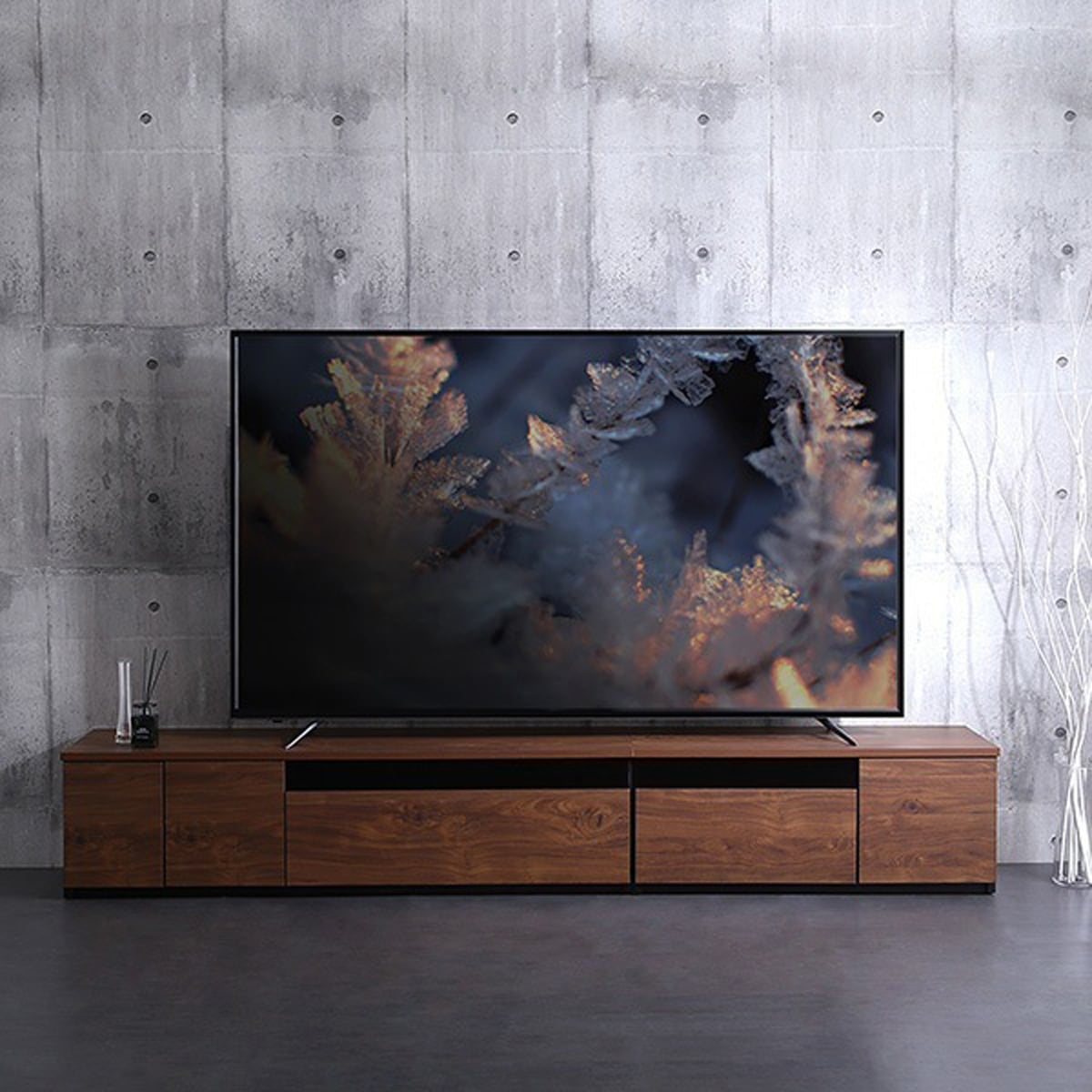 日本製 テレビ台 テレビボード 230cm幅 ローボード 国産 TV台 TVボード テレビラック