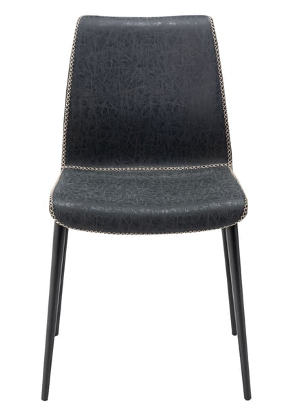 ダイニングチェア チェア 幅47.5×奥行57.5×高さ82.5cm ダイニング家具 ブラック