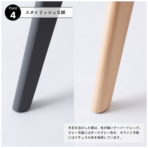 ラウンドサイドテーブル 幅50×奥行50×高さ50cm サイドテーブル グレー ホワイト 大理石調